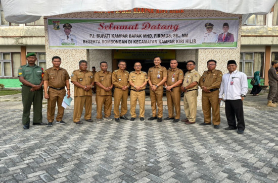 KUNJUNGAN KERJA PJ. BUPATI KAMPAR DI KECAMATAN KAMPAR KIRI HILIR SENIN 04 SEPTEMBER 2023